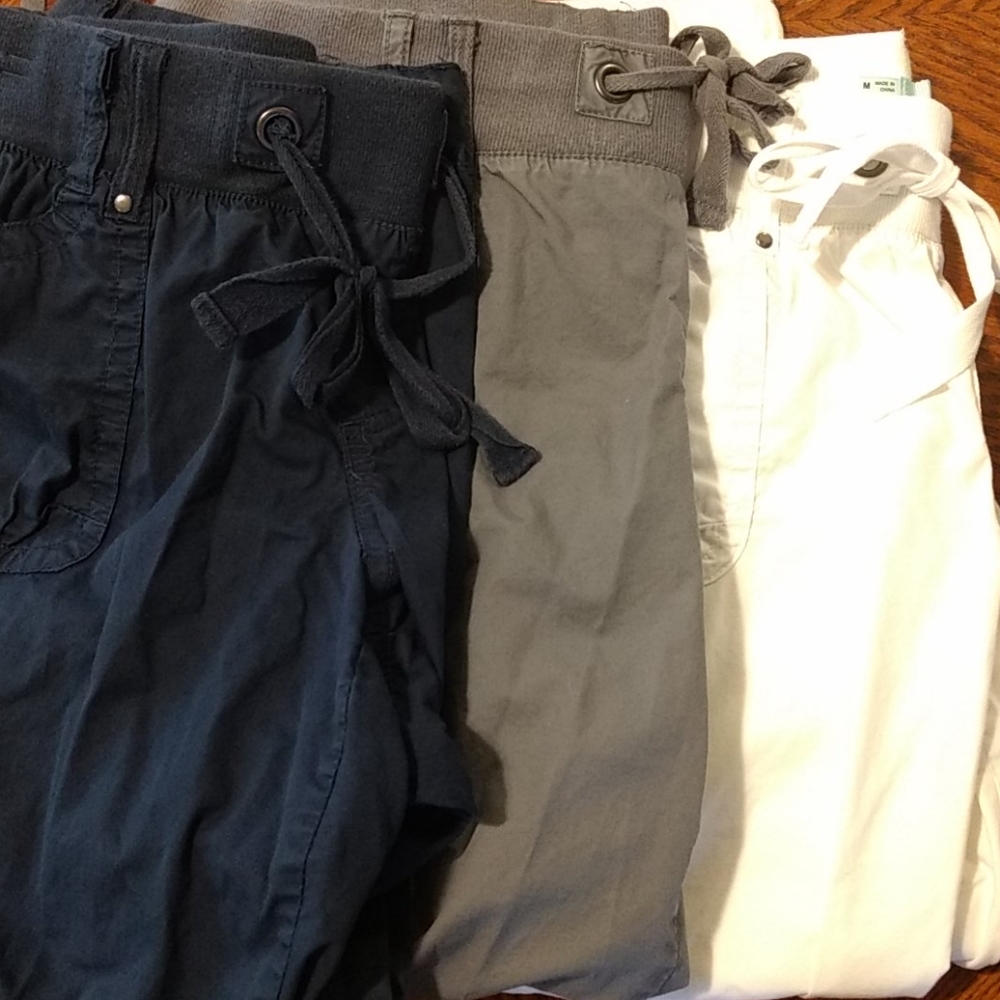 Capris, 3 pair